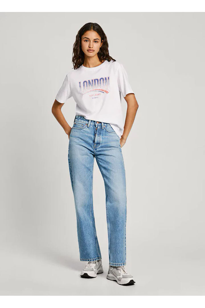 PEPE JEANS PEPE JEANS PANTALONES JEANS RECTO HW VINTAGE PARA MUJER