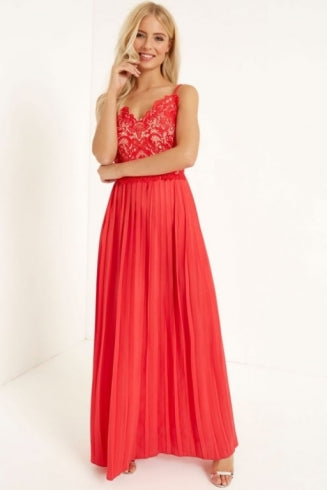 strapless open back dress Midi dress - ELLIE LOVE pink black main image 0