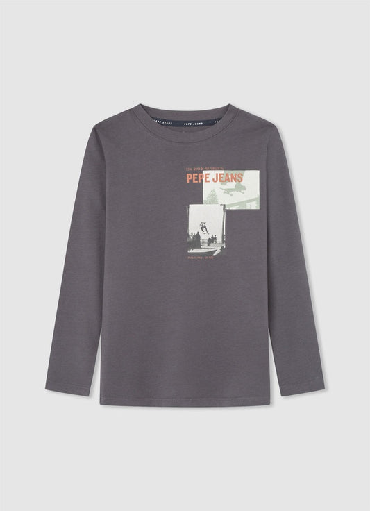 Pepe Jeans Cutbert T-Shirt Bambini e Ragazzi Pepe Jeans Cutbert T-Shirt Bambini e Ragazzi
